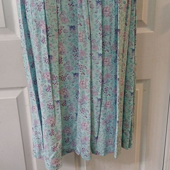 Jane Schaffhausen  Belle France  Petite vintage floral lace dress  Sz 10… - Picture 2 of 10